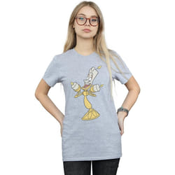Disney - T-shirt BEAUTY AND THE BEAST - Femme (Gris chiné)
