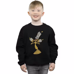 Disney - Sweat BEAUTY AND THE BEAST - Garçon (Noir)