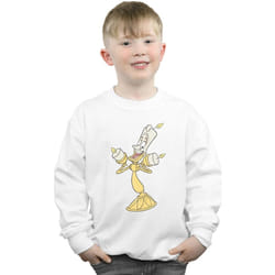 Disney - Sweat BEAUTY AND THE BEAST - Garçon (Blanc)