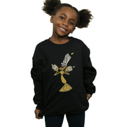 Disney - Sweat BEAUTY AND THE BEAST - Fille (Noir)