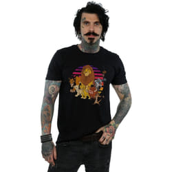 Disney - T-shirt THE LION KING PRIDE FAMILY - Homme (Noir)