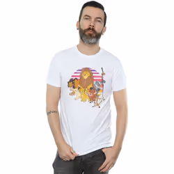 Disney - T-shirt THE LION KING PRIDE FAMILY - Homme (Blanc)