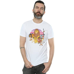 Disney - T-shirt THE LION KING PRIDE FAMILY - Homme (Blanc)