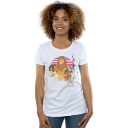 Disney - T-shirt THE LION KING PRIDE FAMILY - Femme (Blanc)
