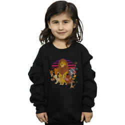 Disney - Sweat THE LION KING PRIDE FAMILY - Fille (Noir)