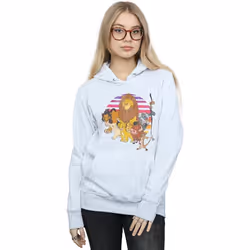Disney - Sweat à capuche THE LION KING PRIDE FAMILY - Femme (Gris chiné)