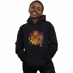 Disney - Sweat à capuche THE LION KING PRIDE FAMILY - Garçon (Noir)