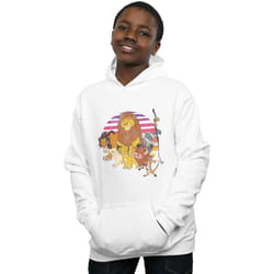 Disney - Sweat à capuche THE LION KING PRIDE FAMILY - Garçon (Blanc)