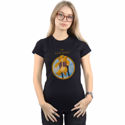 Disney - T-shirt THE LION KING SHOW - Femme (Noir)