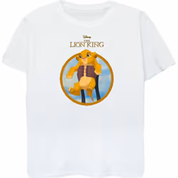 Disney - T-shirt THE LION KING SHOW - Femme (Blanc)