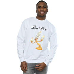 Disney - Sweat BEAUTY AND THE BEAST BE OUR GUEST - Homme (Blanc)