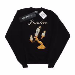 Disney - Sweat BEAUTY AND THE BEAST BE OUR GUEST - Femme (Noir)