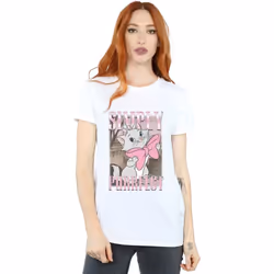 Disney - T-shirt ARISTOCATS SIMPLY PURRFECT - Femme (Blanc)