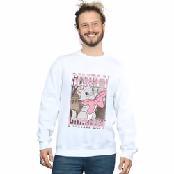 Disney - Sweat ARISTOCATS SIMPLY PURRFECT - Homme (Blanc)