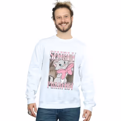 Disney - Sweat ARISTOCATS SIMPLY PURRFECT - Homme (Blanc)