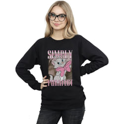 Disney - Sweat ARISTOCATS SIMPLY PURRFECT - Femme (Noir)