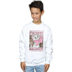 Disney - Sweat ARISTOCATS SIMPLY PURRFECT - Garçon (Blanc)