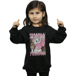 Disney - Sweat ARISTOCATS SIMPLY PURRFECT - Fille (Noir)