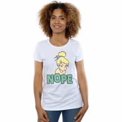 Disney - T-shirt NOPE - Femme (Blanc)