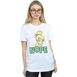 Disney - T-shirt NOPE - Femme (Blanc)