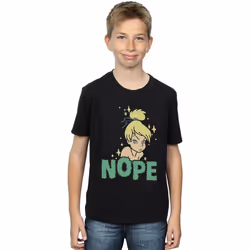 Disney - T-shirt NOPE - Garçon (Noir)
