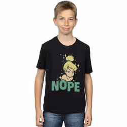 Disney - T-shirt NOPE - Garçon (Noir)