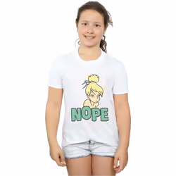Disney - T-shirt NOPE - Fille (Blanc)
