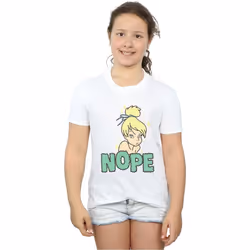 Disney - T-shirt NOPE - Fille (Blanc)