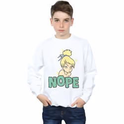 Disney - Sweat NOPE - Garçon (Blanc)