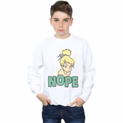 Disney - Sweat NOPE - Garçon (Blanc)