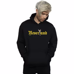Disney - Sweat à capuche NEVERLAND - Homme (Noir)