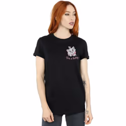 Disney - T-shirt ARISTOCATS I'M A LADY - Femme (Noir)
