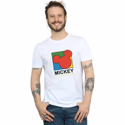 Disney - T-shirt TRUE 90S - Homme (Blanc)