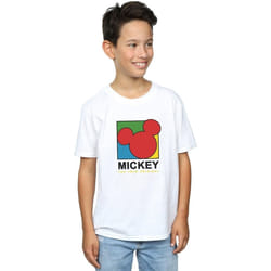 Disney - T-shirt TRUE 90S - Garçon (Blanc)