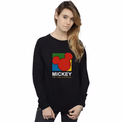 Disney - Sweat TRUE 90S - Femme (Noir)