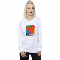 Disney - Sweat TRUE 90S - Femme (Blanc)