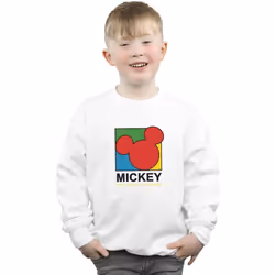 Disney - Sweat TRUE 90S - Garçon (Blanc)