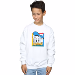 Disney - Sweat PANICKED - Garçon (Blanc)