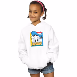 Disney - Sweat à capuche PANICKED - Fille (Blanc)