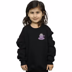 Disney - Sweat ARISTOCATS - Fille (Noir)
