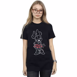 Disney - T-shirt - Femme (Noir)