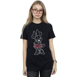 Disney - T-shirt - Femme (Noir)
