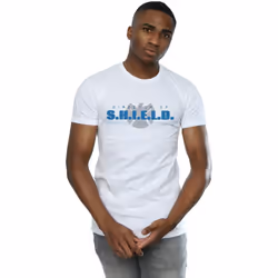 Marvel - T-shirt AGENTS OF SHIELD DIRECTOR OF SHIELD - Homme (Blanc)