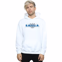 Marvel - Sweat à capuche AGENTS OF SHIELD DIRECTOR OF SHIELD - Homme (Blanc)