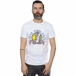Disney - T-shirt THE LION KING GOOD VIBES ONLY - Homme (Blanc)
