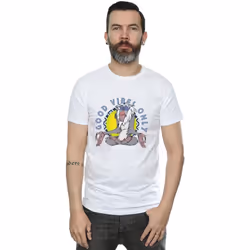 Disney - T-shirt THE LION KING GOOD VIBES ONLY - Homme (Blanc)