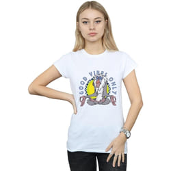 Disney - T-shirt THE LION KING GOOD VIBES ONLY - Femme (Blanc)