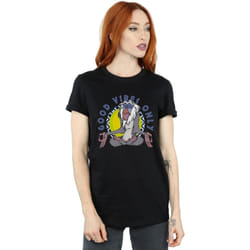 Disney - T-shirt THE LION KING GOOD VIBES ONLY - Femme (Noir)