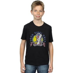 Disney - T-shirt THE LION KING GOOD VIBES ONLY - Garçon (Noir)