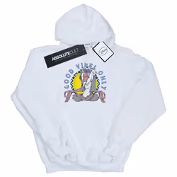 Disney - Sweat à capuche THE LION KING GOOD VIBES ONLY - Homme (Blanc)